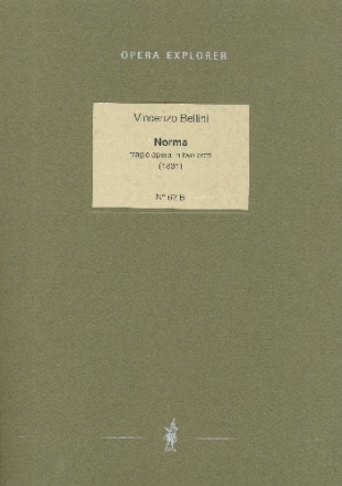 Norma  Klavierauszug (dt/it)