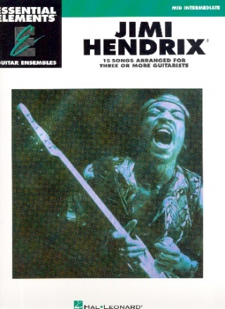 Jimi Hendrix: for 3-x guitars (ensemble) score