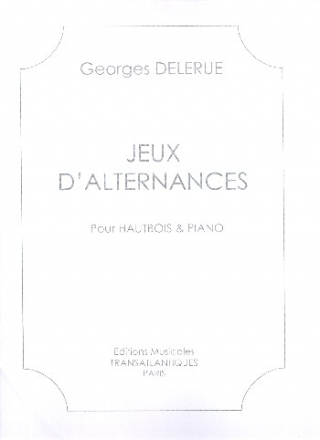Jeux d'alternances for oboe and piano