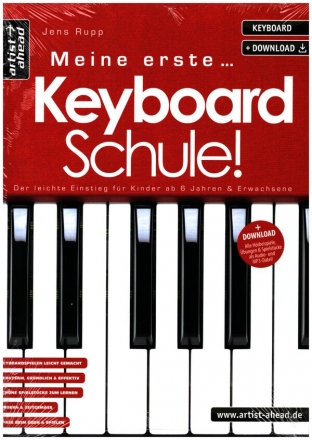 Meine erste Keyboardschule (+Online Audio) fr Keyboard