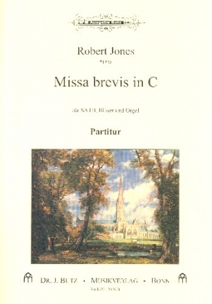 Missa brevis fr gem Chor, Blser und Orgel Partitur