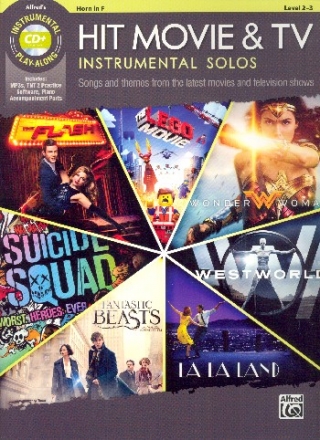 Hit Movie and TV Instrumental Solos (+MP3-CD): for horn in F