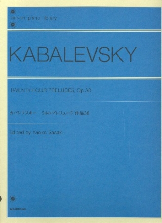 24 Prludes op.38 fr Klavier