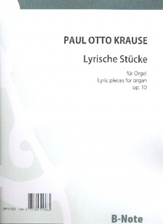 Lyrische Stcke fr Orgel