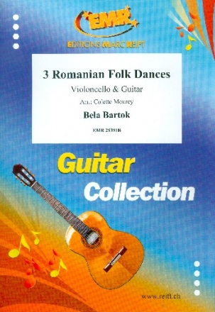 3 Romanian Folk Dances for cello and guitar