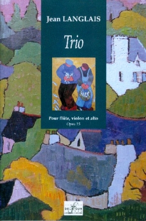 Trio op.15 pour flte, violon et alto partition etg parties