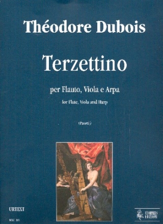 Terzettino per flauto, viola e arpa partitura e parti