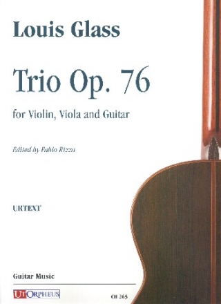 Trio op.76 for violin, viola and guitar score and parts
