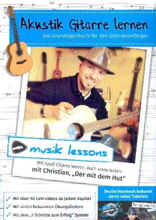 Akustik Gitarre lernen f�r Gitarre/Tabulatur