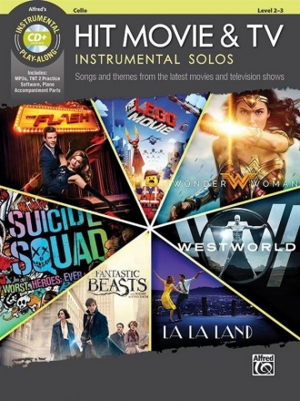 Hit Movie and TV Instrumental Solos (+MP3-CD): for cello