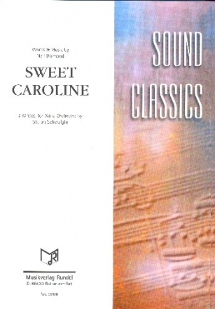 Sweet Caroline fr Blasorchester Partitur und Stimmen