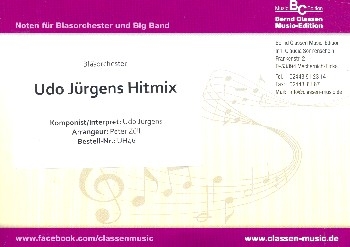 Udo Jrgens Hitmix: fr Blasorchester Partitur und Stimmen