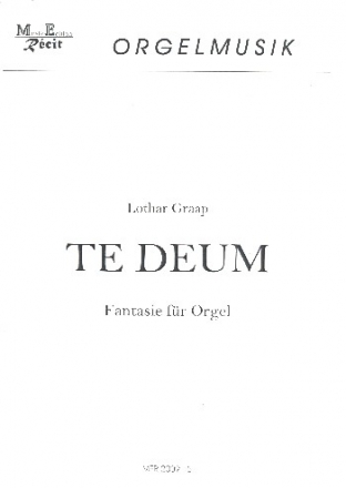 Te Deum fr Orgel