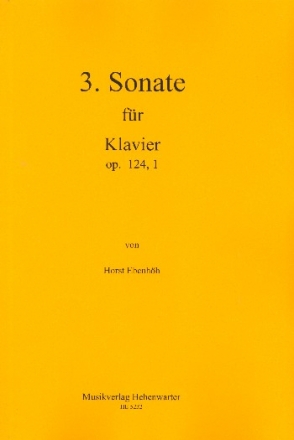 Sonate Nr.3 op.124,1 fr Klavier