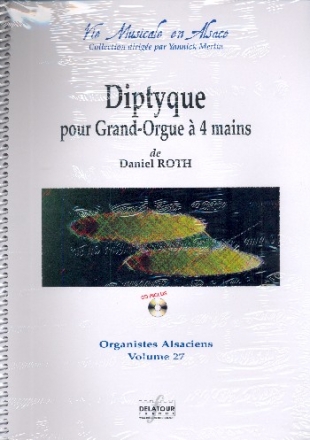 Dyptique pour grand orgue  4 mains