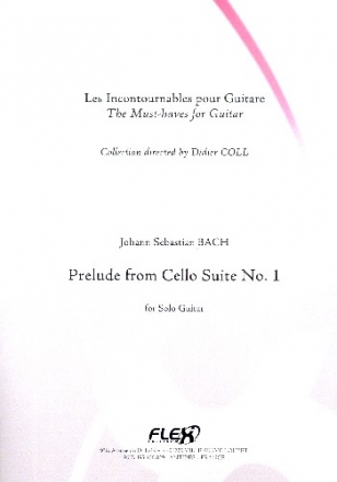 Prelude from Suite no.1 for cello for guitar