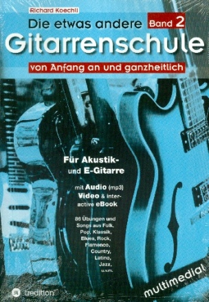 Die etwas andere Gitarrenschule Band 2 (+Online Audio/Video) fr Akustik- und E-Gitarre