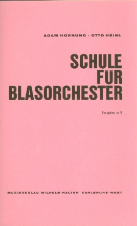 Schule fr Blasorchester Tenorsaxophon