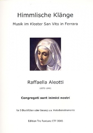 Congregati sunt inimici nostri fr 5 Blckflten (SATQuintusB) (Gesang/Melodieinstrumente) Partitur und Stimmen