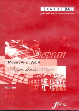 Mozart Arien vol..5 (Sopran)  CD mit Lern- und Begleitfassung