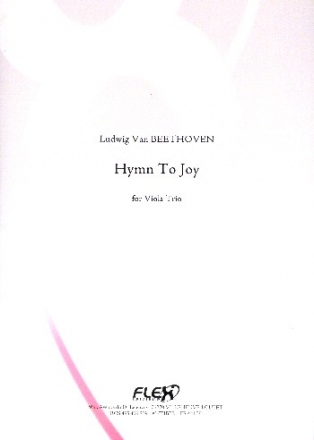 Hymn  to Joy for 3 violas score and parts