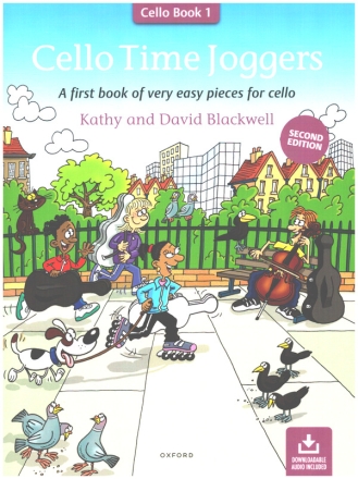 Cello Time Joggers Book 1 (+Online Audio) for violoncello