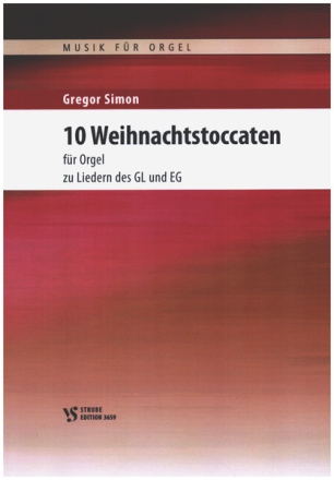 10 Weihnachtstoccaten  fr Orgel