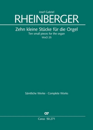 10 kleine Stcke WoO 25 fr Orgel