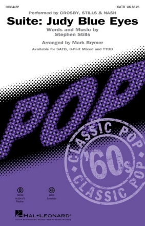 Suite: Judy Blue Eyes SATB Choral Score