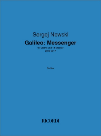 Galileo: Messenger Violin and Instruments Score
