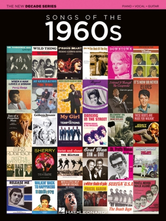 The New Decade Series: Songs of the 1960s for piano/vocal/guitar Songbook