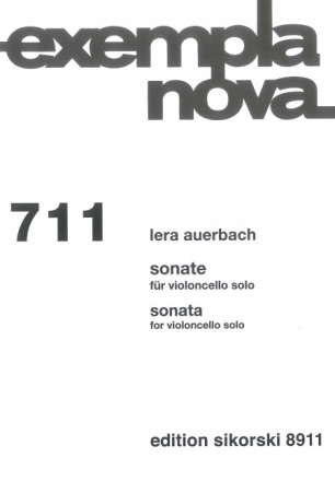 Sonate   fr Violoncello solo