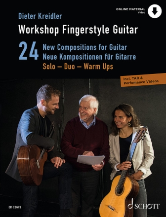 Workshop Fingerstyle Guitar (+Online Audio/Video) fr Gitarre Lehrbuch