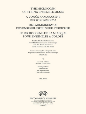 The Microcosm of String Ensemble Music Vol. 4 String Ensemble Part