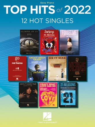 Top Hits of 2022 (EP) for easy piano