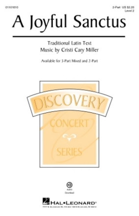 A Joyful Sanctus 2-Part Choir Choral Score