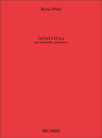 Sonata in La Cello and Piano Book