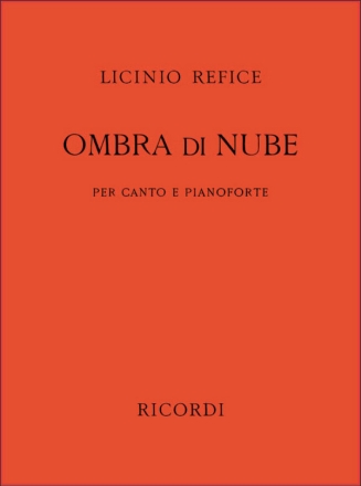Ombra di nube per canto e pianoforte