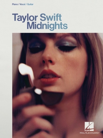 Midnights for piano, vocal and guitar Songbook