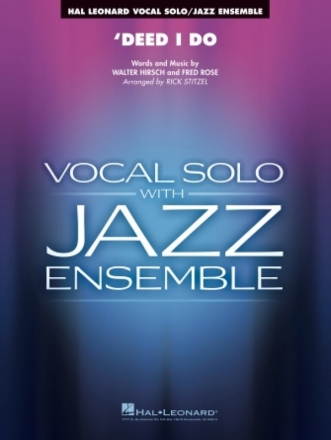 'Deed I Do Jazz Ensemble and Vocal Score