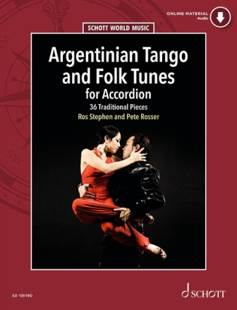 Argentinian Tango and Folk Tunes (+Online Audio) for accordion
