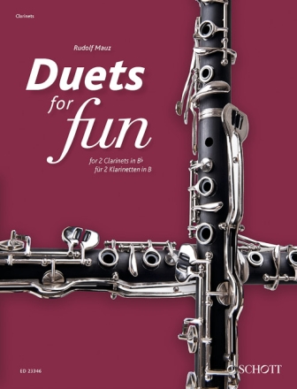 Duets for fun (Duo-Schatzkiste) fr 2 Klarinetten in B Spielpartitur