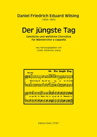 Der jngste Tag    fr Mnnerchor a cappella Partitur
