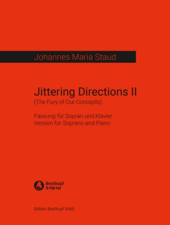 Jittering Directions Singstimme und Klavier (Bc)