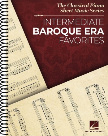 Intermediate Baroque Era Favorites for piano