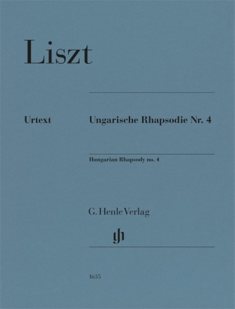 Ungarische Rhapsodie Nr. 4 fr Klavier zu zwei Hnden