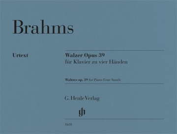 Walzer op. 39  fr Klavier zu vier Hnden