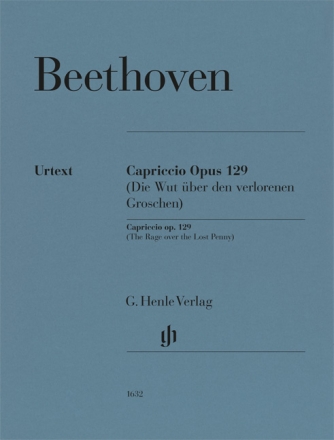 Capriccio G-dur op.129 fr Klavier zu zwei Hnden