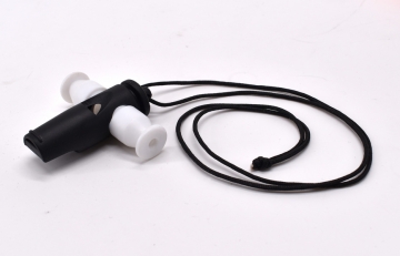 VOLT Samba-Pfeife (schwarz/wei�)