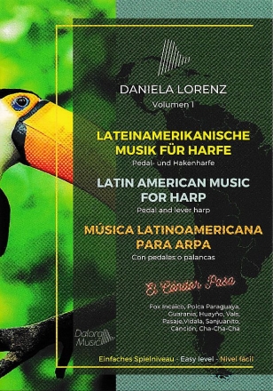 Lateinamerikanische Musik f�r Pedal- oder Hakenharfe (einfaches Spielniveau)